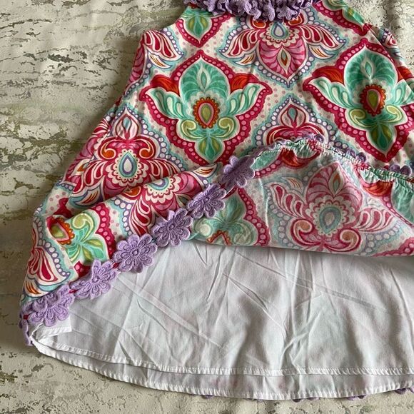 Counting Daises  Groovy 60s retro print dress - Picture 7 of 9